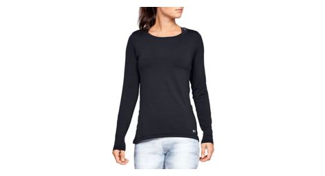 Under armour w hg armour long sleeve 1328966 001 femme longsleeve noir