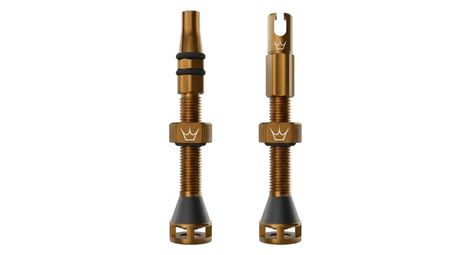 Peaty S Holeshot Fast Flow Tubeless Ventile Bourbon