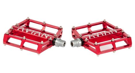 Paire de Pédales Plates Avian Pariah Expert Rouge