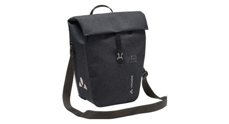 Bolsa vaude recycle commute para una rueda trasera negra