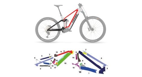 Stevens bikes e-inception - 2021 - 16  - brillant