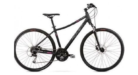 Vélo vtc 28  femme - romet - orkan 3 - noir