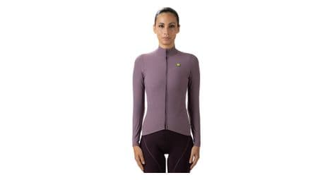 Alé warm race damen langarmtrikot violett xs