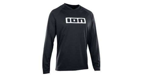 Maillot de manga larga unisex ion logo negro