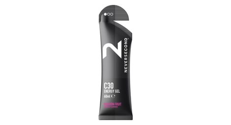 Gel énergétique neversecond c30 energy gel fruit de la passion 60ml