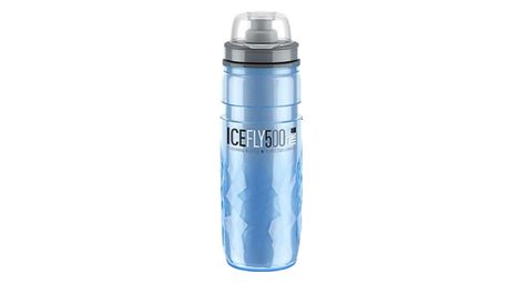 Borraccia Elite Ice Fly 500ml Blu/Grigio