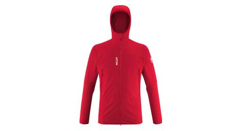 Chaqueta softshell mijo fusion roja para hombre