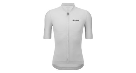 Maillot de manga corta santini sensation unisex azul claro