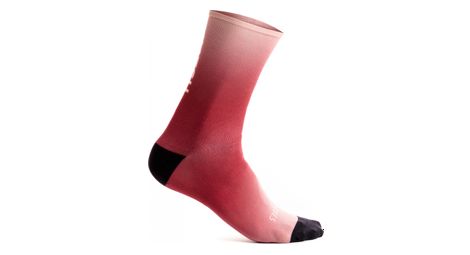 Chaussettes 7mesh fading light 7 5 sangria rouge