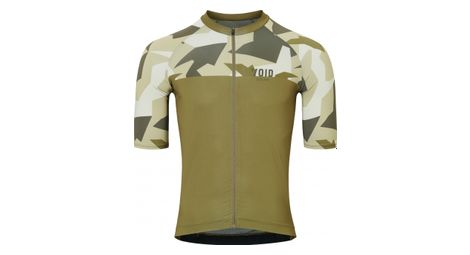Maillot manches courtes void abstract camo olive