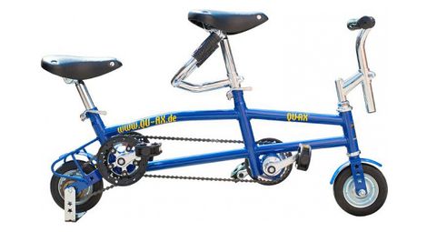 Mini Tandem Qu-Ax 6 Bleu
