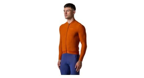 Langarmtrikot maap training thermal orange l