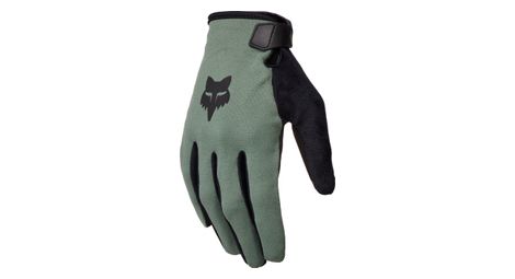 Lange handschuhe fox ranger grün s