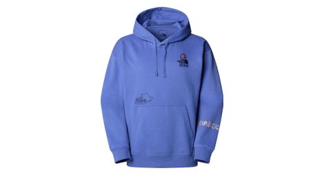 The north face mountain cleanup unisex oversized hoodie blue