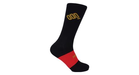 Chaussettes+cyclisme+ete+noires+respirantes+mooquer+black+band