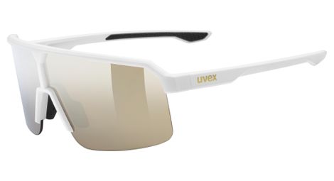 Uvex Ramp Brille Weiß/Gold Spiegel