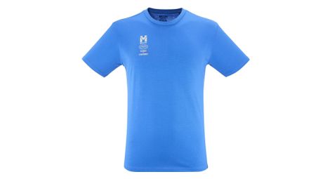 Maglietta a manica corta Millet Compagnie des Guides Chamonix blu da uomo