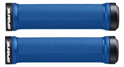 Paire de grips spank spoon bleu