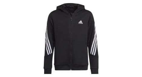 Veste enfant adidas aeroready primegreen 3-stripes full-zip