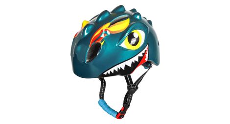 Casque de vélo pour enfants - vert - dino xs 46/51cm