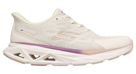 Zapatillas de running Skechers Glide-Step Vortex Beige para mujer
