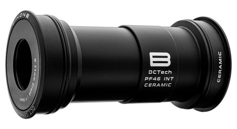 Boîtier de Pédalier Bikone DCTech PF46 Internal (BB386/392 EVO) Ceramic pour Shimano Noir