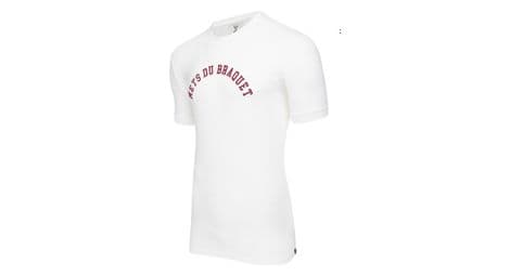 Lebram mets du braquet marshmallow white short sleeve t-shirt