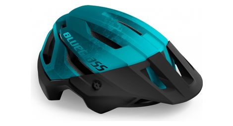 Casco mtb bluegrass rogue blu petrolio opaco 2021