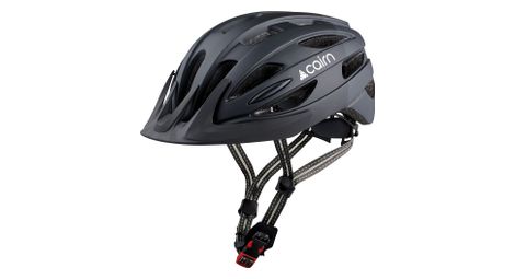 Casco cairn fusion led usb mat nero