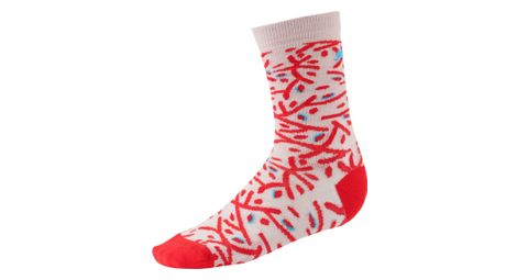 Chaussettes lafuma leaf long rouge unisex