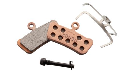 SRAM Paar Bremsbeläge für GUIDE, G2 und X0 Trail Metall/Stahl