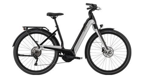 Velo de ville electrique cannondale mavaro neo 5 shimano deore 10v 500 wh 700 mm blanc cashmere noir