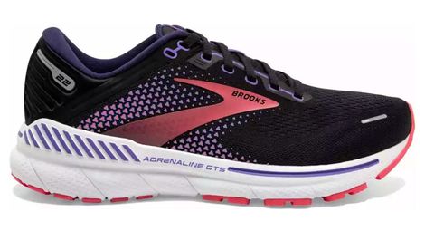Chaussures de Running Brooks Adrenaline GTS 22 Noir Violet Rose Femme