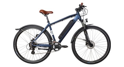 Bicyklet joseph elektrische hybride fiets shimano altus 7s 417 wh 700 mm blauw