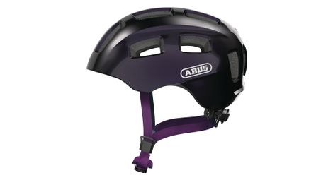 Casco infantil abus i 2.0 negro / morado