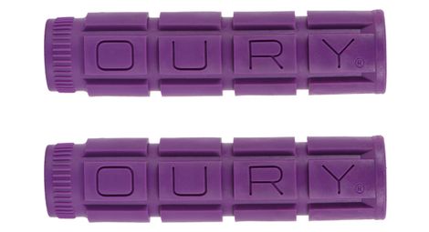 Paire de grips oury classic moutain v2 violet