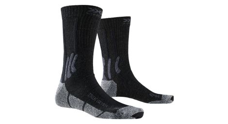 Chaussettes x-socks trek silver homme noir/gris 