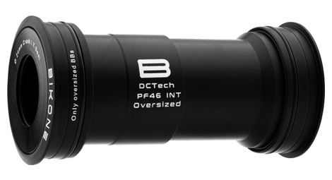 Boîtier de Pédalier Bikone DCTech PF46 (BB386/392 EVO) Oversized pour Shimano Noir