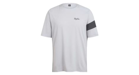 T-shirt technique vtt rapha trail gris/noir