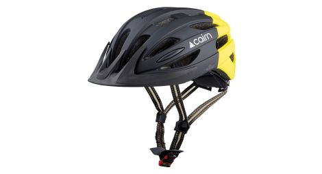 Casque Cairn Fusion Led USB Mat Noir/Jaune