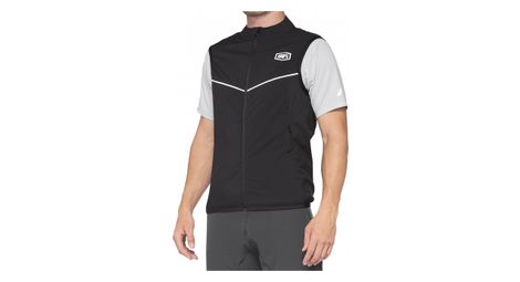 Veste extensible 100 corridor textile protection noir