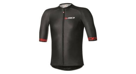 Maillot manches courtes sidi aero race noir / rouge