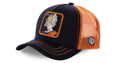 Casquette trucker enfant capslab dragon ball goku