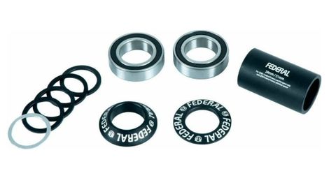 Boitier de pedalier federal v2 mid black - boitier de pédalier - mid - 19mm