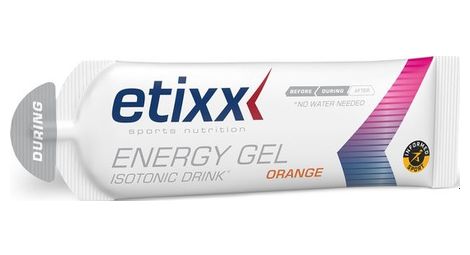 Etixx gel énergétique isotonic drink orange 12x60ml