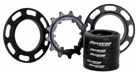 Kitde piñones single speed reverse microspline 14 dientes negro