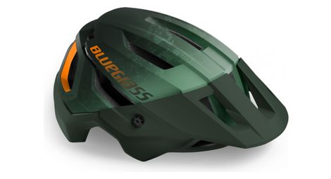 Casco mtb bluegrass rogue verde naranja mate 2021