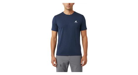 T-shirt technique homme fjork merino finn mc 140 en laine mérinos – respirant, thermorégulateur et anti-odeurs navy