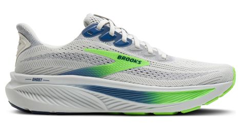 brooks ghost 17 running shoes gray green men s