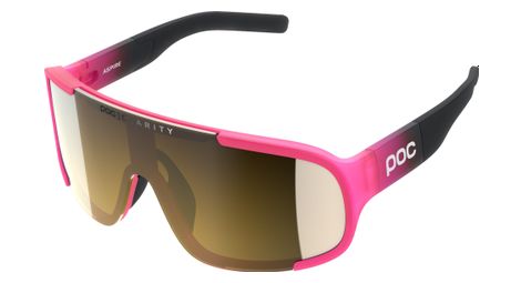Lunettes poc aspire fluorescent pink violet gold mirror